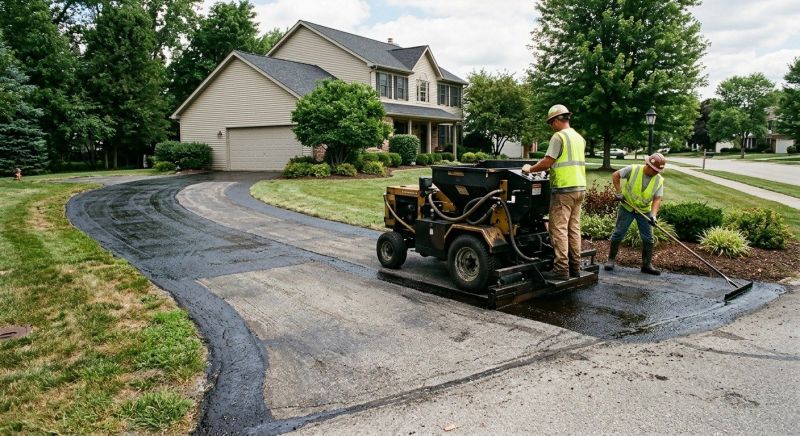 Asphalt Driveway Resurfacing in Sarasota, FL
