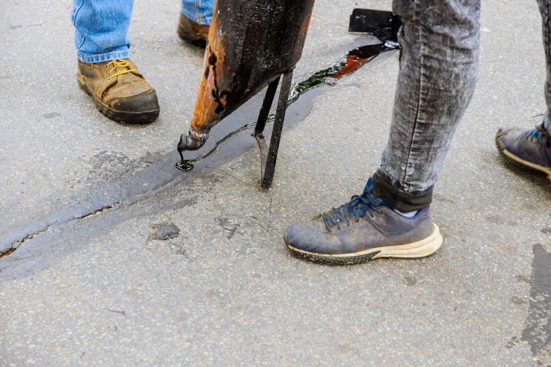 Asphalt Sealing Process