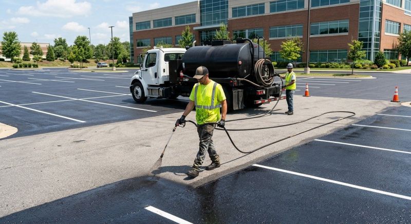 Commercial Asphalt Sealing in Columbus, OH