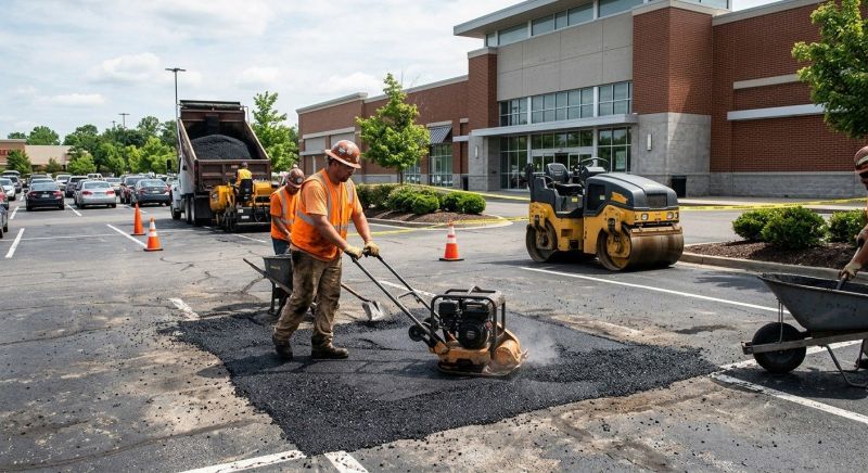 Commercial Pothole Repair in Temecula, CA