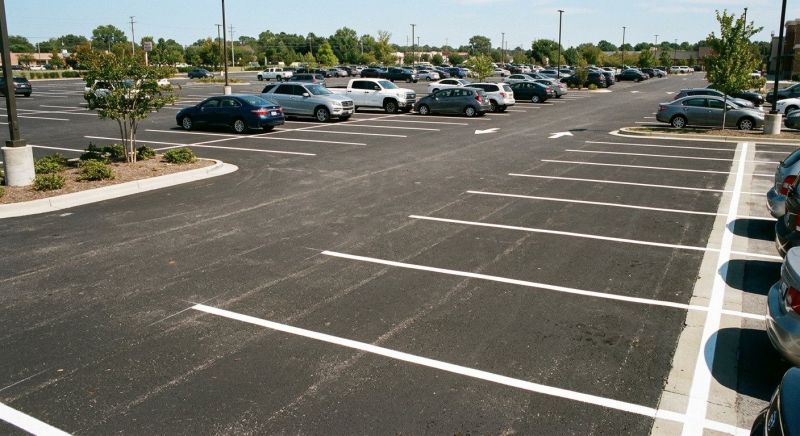 Parking Lot Painting in Lawrenceville, GA