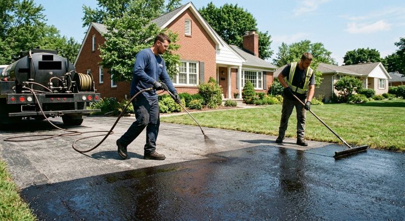 Blacktop Sealing Service