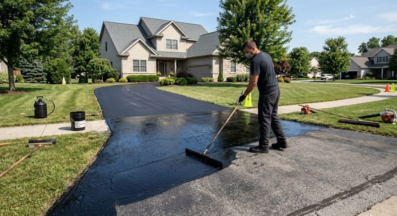 Blacktop Sealing in San Antonio, TX